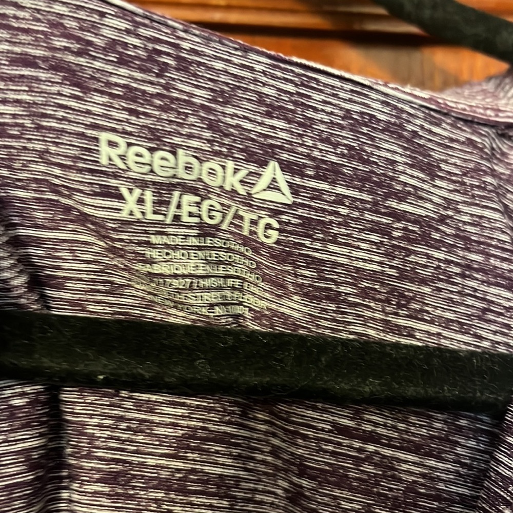 Reebok Quarter Zip Workout Pull Over - image 2